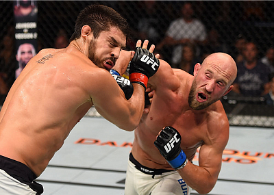 Patrick Cote and Josh Burkman